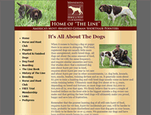 Tablet Screenshot of kennels.horseandhunt.com